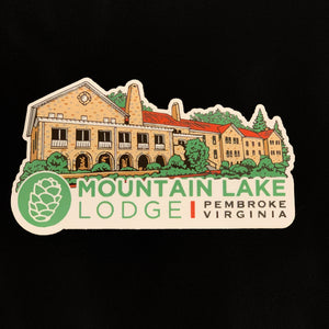Mountain Lake Lodge Sticker